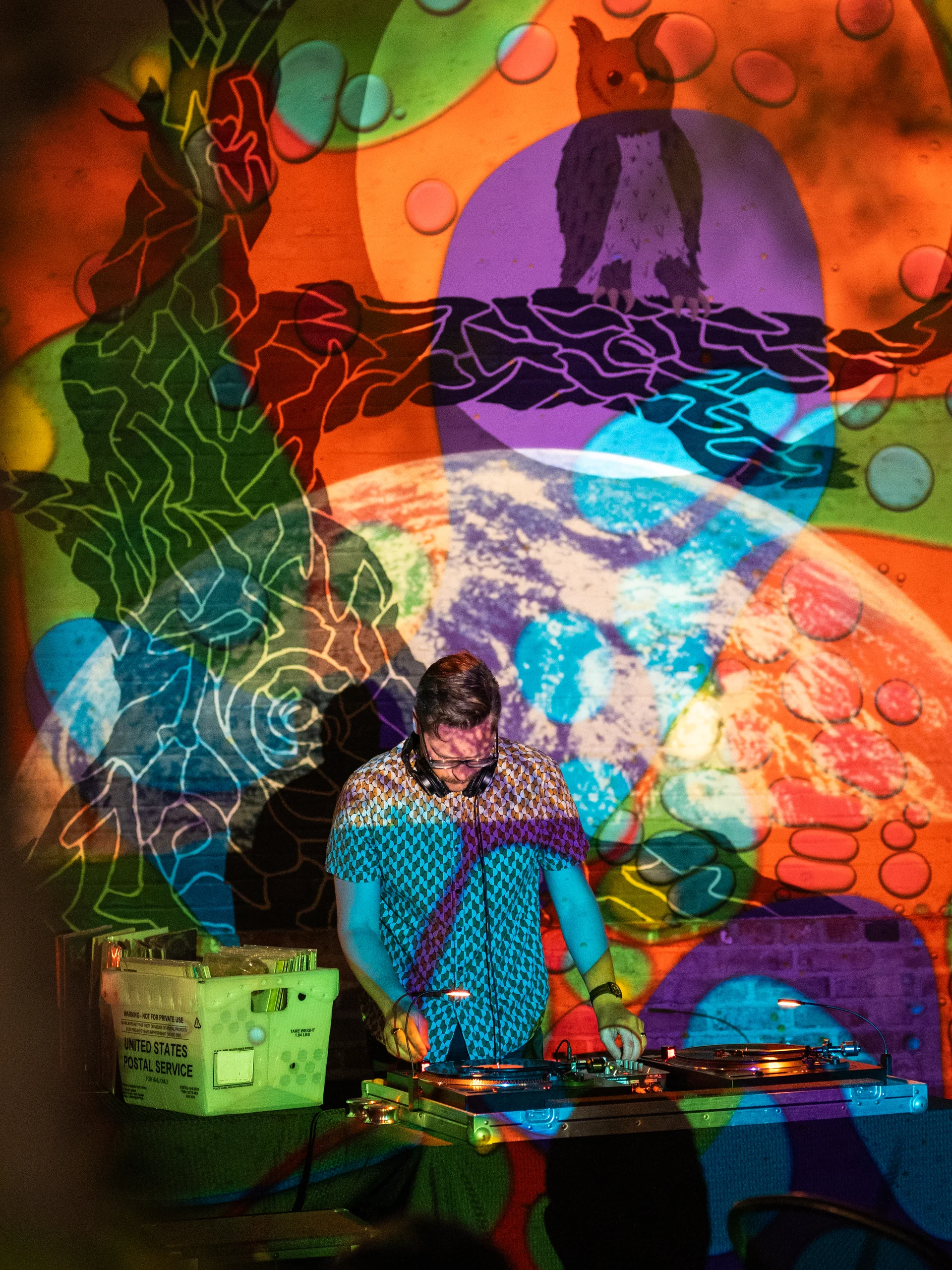 VINYLNIGHT THENIGHTOWL 35MMSLIDE EARTH