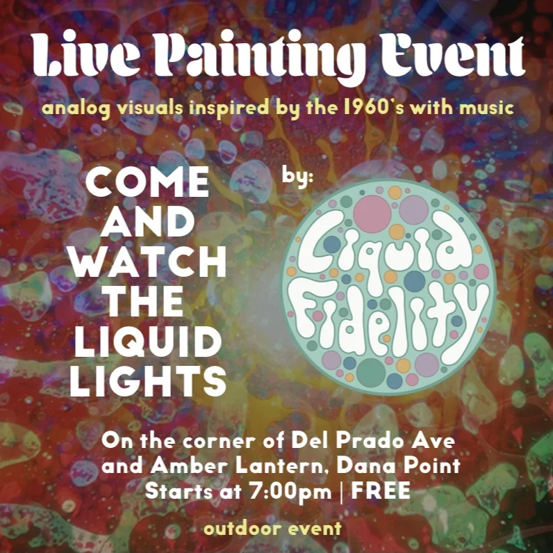 FLYER OUTDOORLIGHTSHOW EVENT LIVEPAINTING