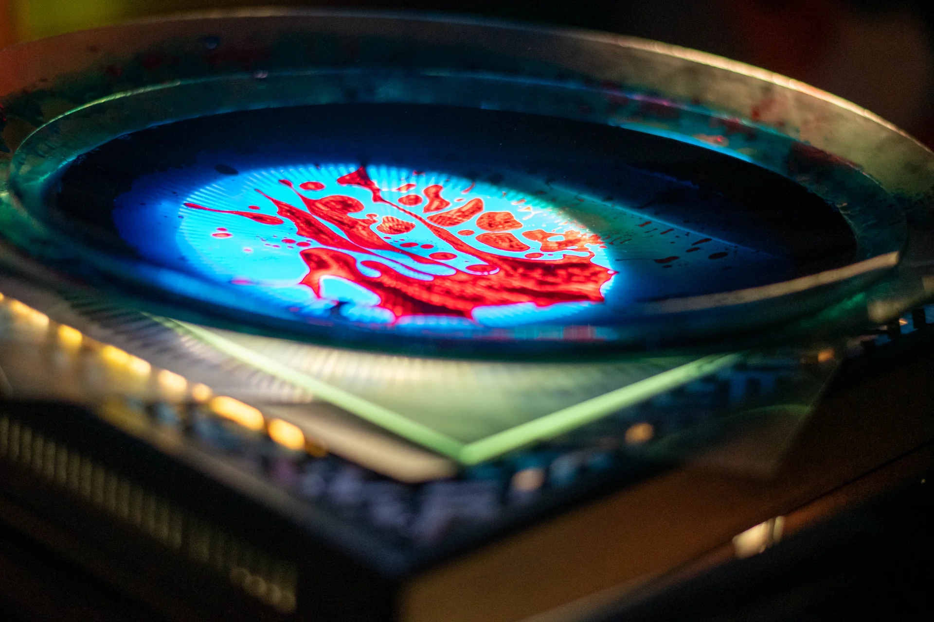 RED BLUE SQUISHPLATE GEAR