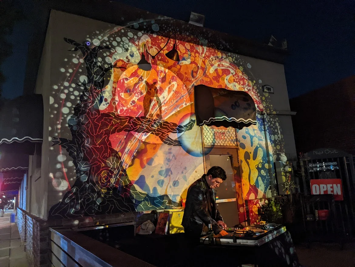 BLOWPLATE VINYLNIGHT THENIGHTOWL SQUISHPLATE