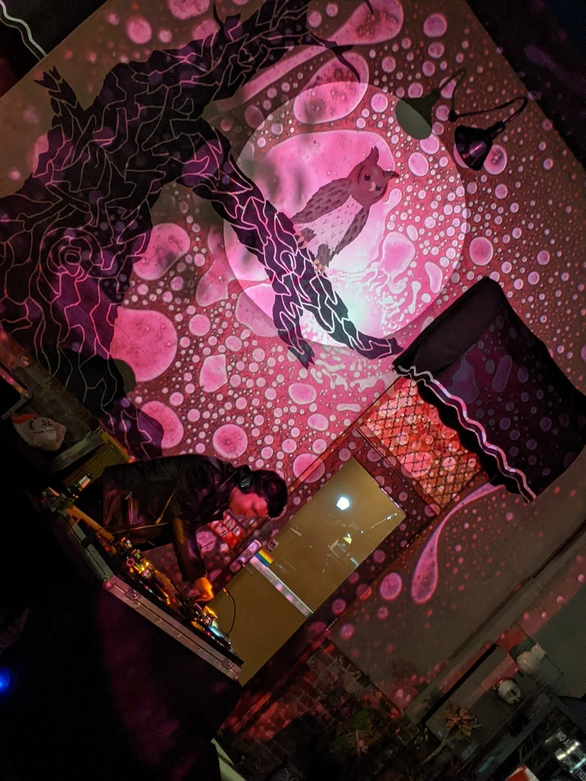 PINK VINYLNIGHT THENIGHTOWL SQUISHPLATE