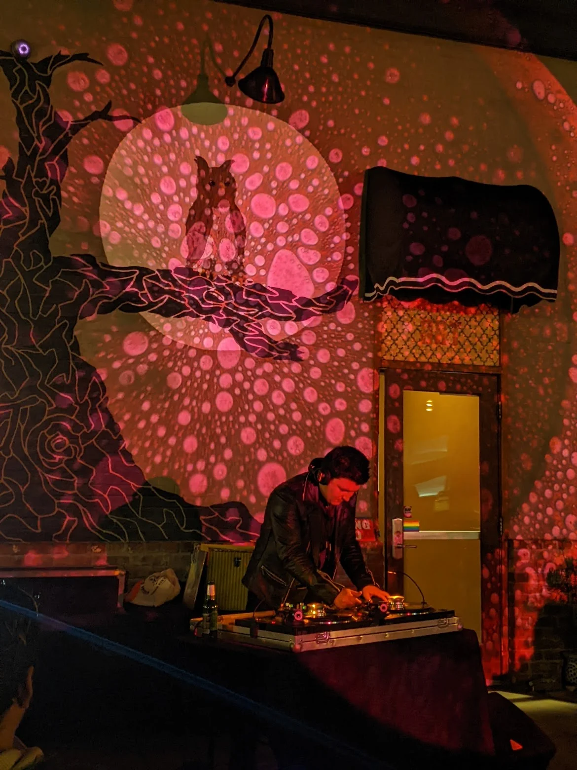 PINK VINYLNIGHT THENIGHTOWL SQUISHPLATE