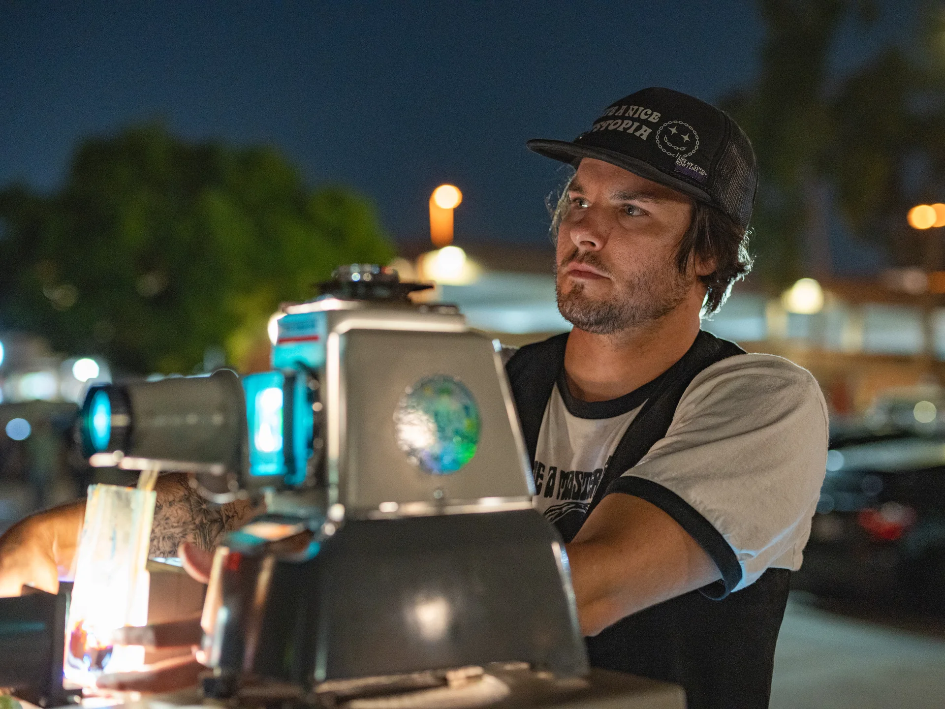 SLIDEPROJECTION SELFPORTRAIT