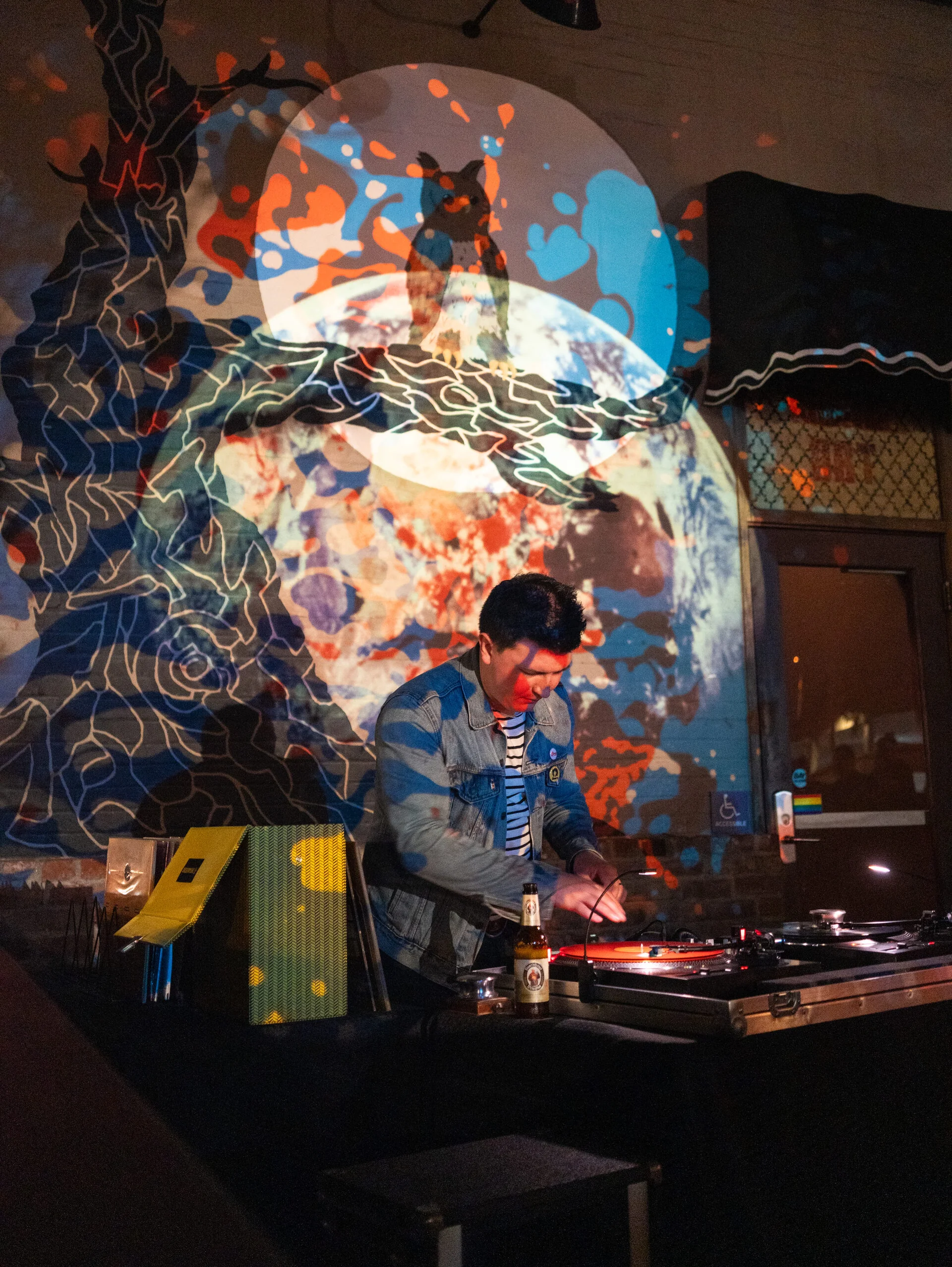 THENIGHTOWL VINYLNIGHT 35MMFILM HEATSLIDE