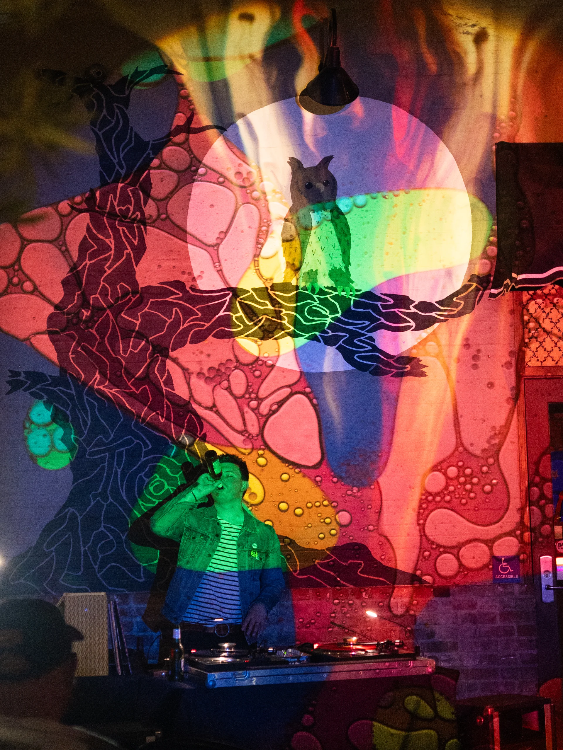 THENIGHTOWL VINYLNIGHT DROPTANK OILWHEEL