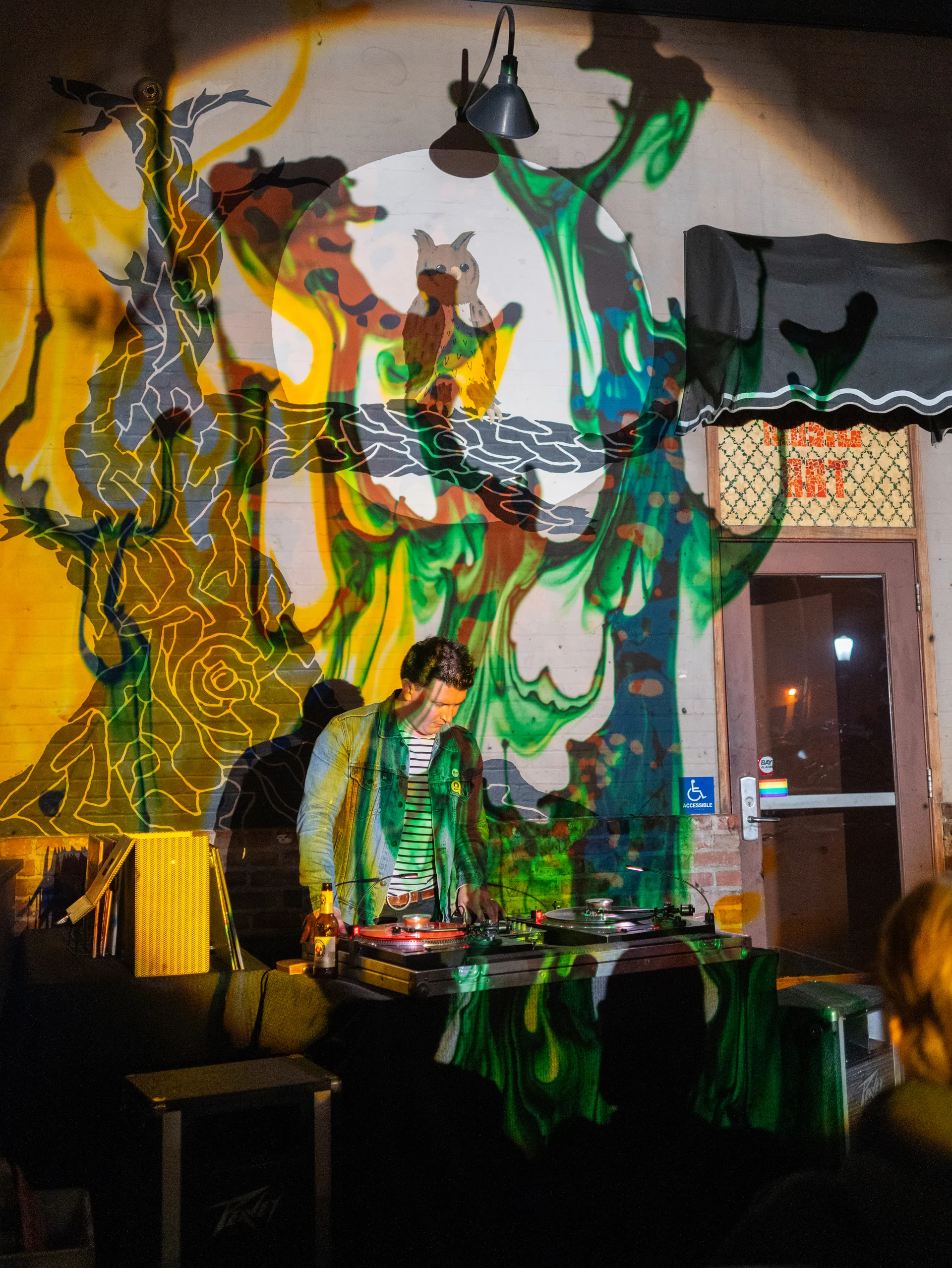 THENIGHTOWL VINYLNIGHT DROPTANK YELLOW