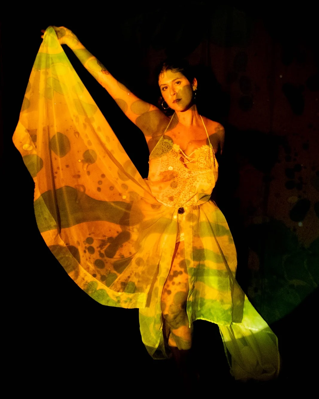 GREEN YELLOW SQUISHPLATE