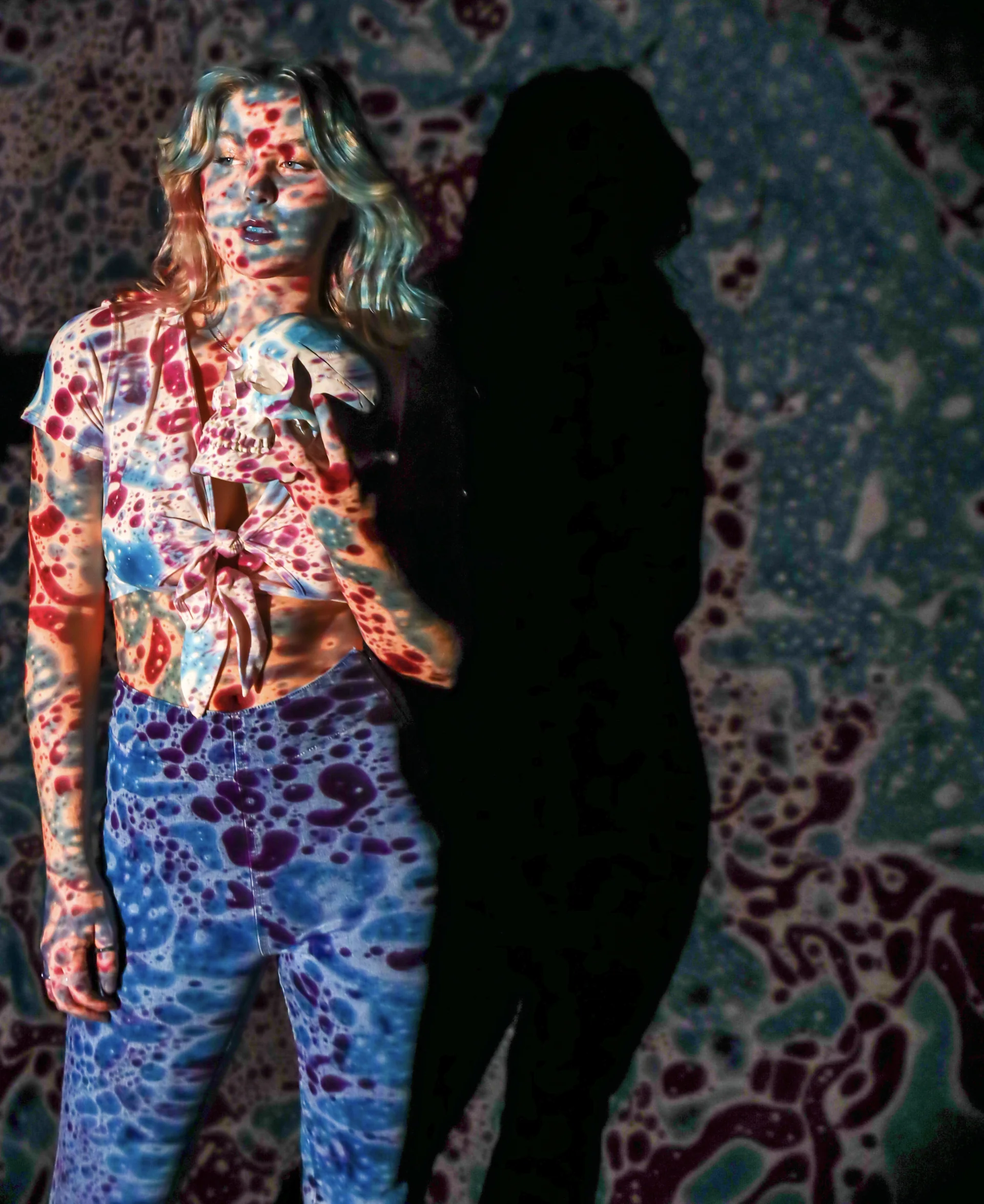 BLOWPLATE BLUE RED PSYCHEDELIC