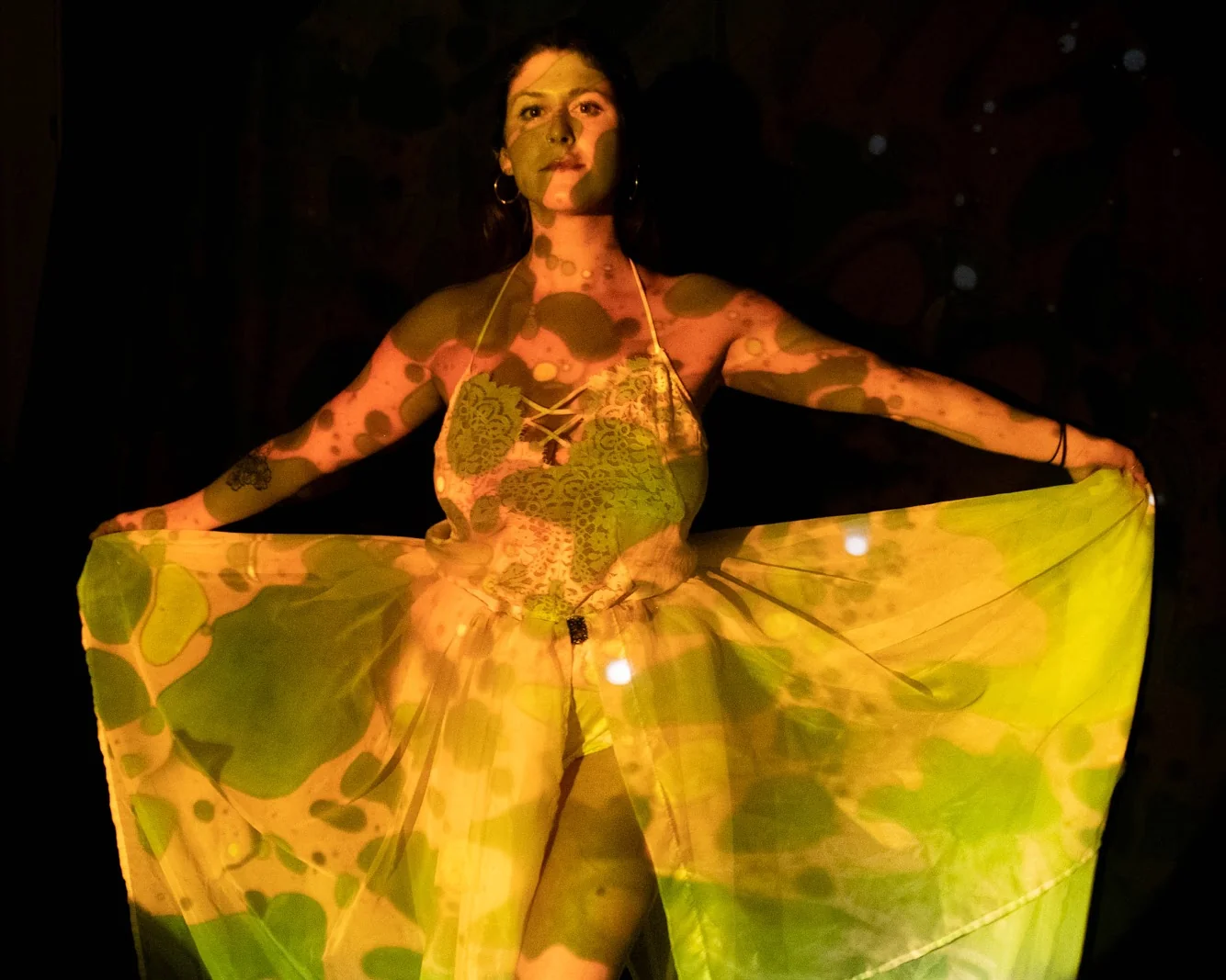 YELLOW GREEN SQUISHPLATE