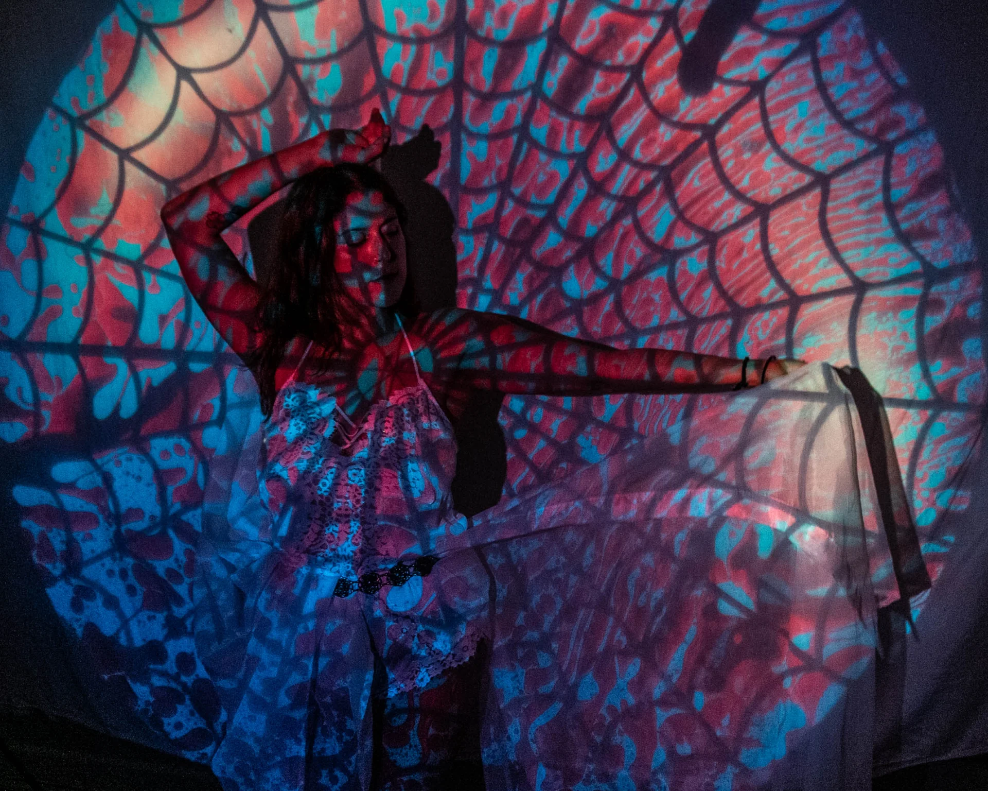 WEB RED BLUE SQUISHPLATE